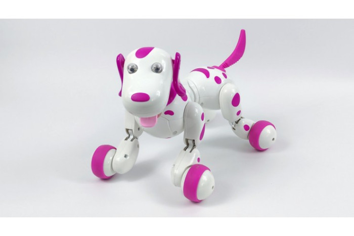 фото Happy cow радиоуправляемая собака робот smart dog далматинец