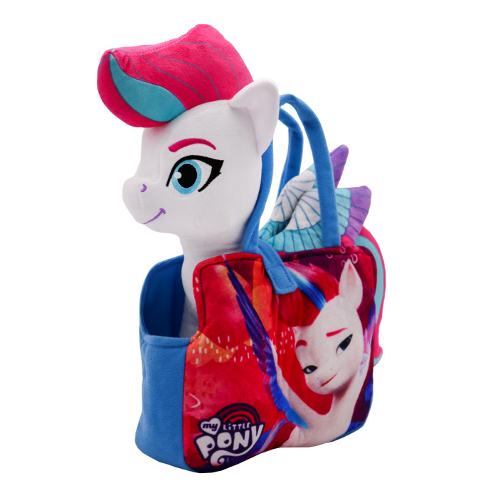 Мягкая игрушка YuMe Пони в сумочке My Little Pony Зип 25 см