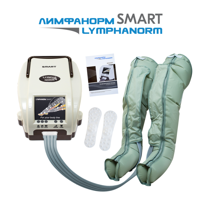 LymphaNorm Массажер для ног аппарат прессотерапии и лимфодренажа Smart (размер XL) аппарат для сварки пластика 800 вт 20 63 мм металлический кейс kronwerk 94214
