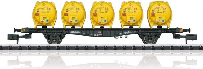 цена Железные дороги Trix Вагон-платформа с контейнерами
