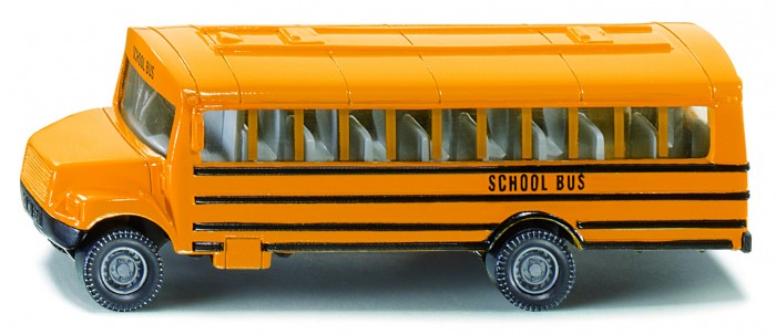 Машины Siku Автобус школьный США машины siku двухэтажный автобус 1321
