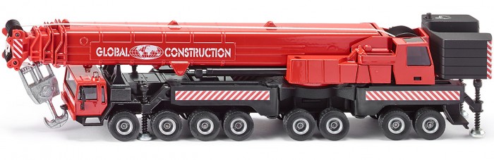 

Siku Автокран с телескопической стрелой MEGA LIFTER, Автокран с телескопической стрелой MEGA LIFTER