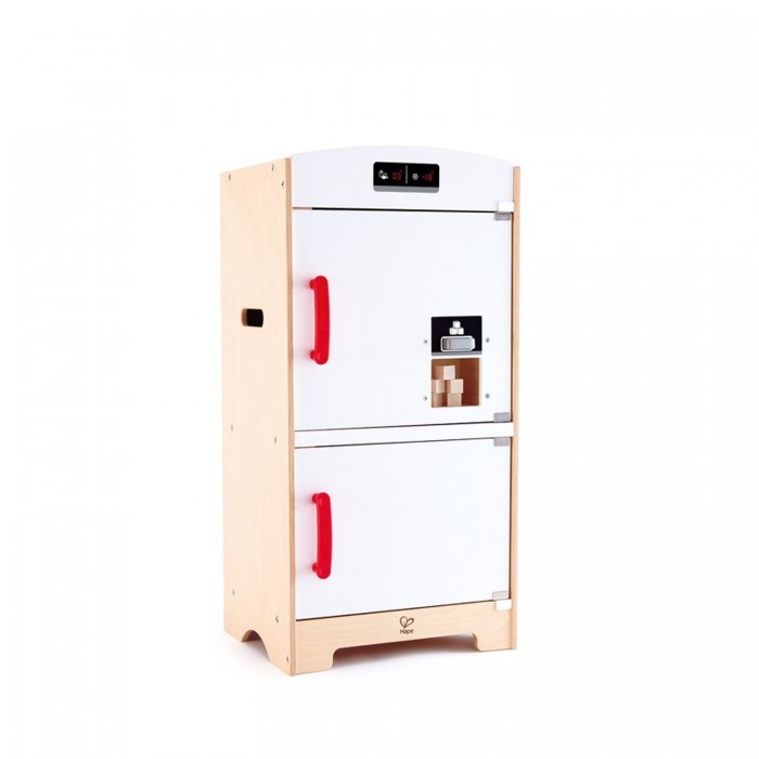 Ролевые игры Hape Игровой холодильник с морозильной камерой детский игровой домик набор для имитации кухонной утвари игра для приготовления пищи для мальчиков и девочек деревянные игрушки для кухн
