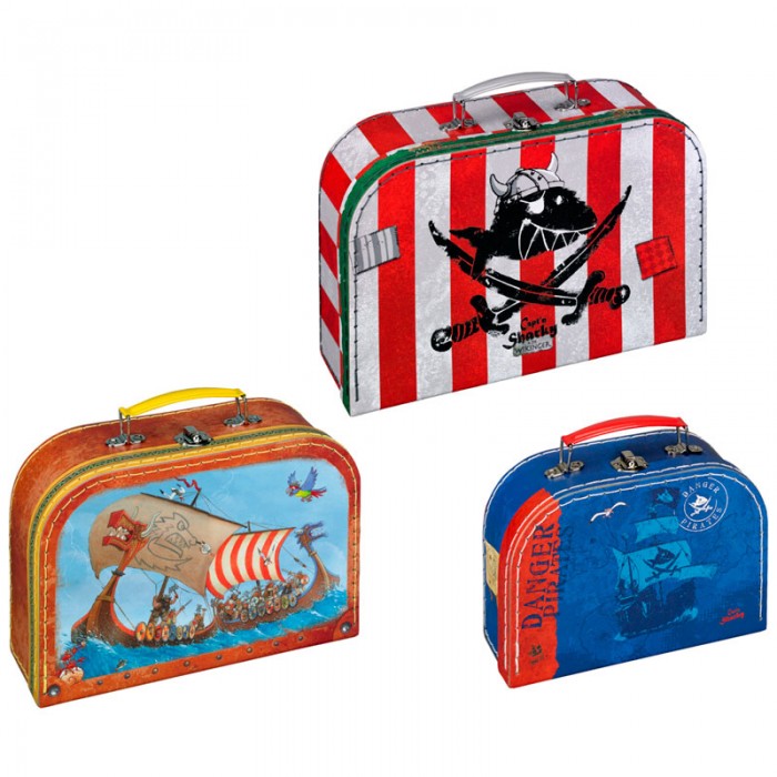 Spiegelburg Набор чемоданчиков для игр Capt'n Sharky постельное белье spiegelburg capt n sharky 90101