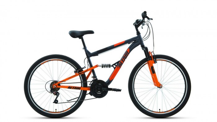 Двухколесные велосипеды Altair MTB FS 26 1.0 рост 18 2021 велосипед altair city 28 low 3 0 28 3 ск рост 19 темно синий белый rbk22al28028