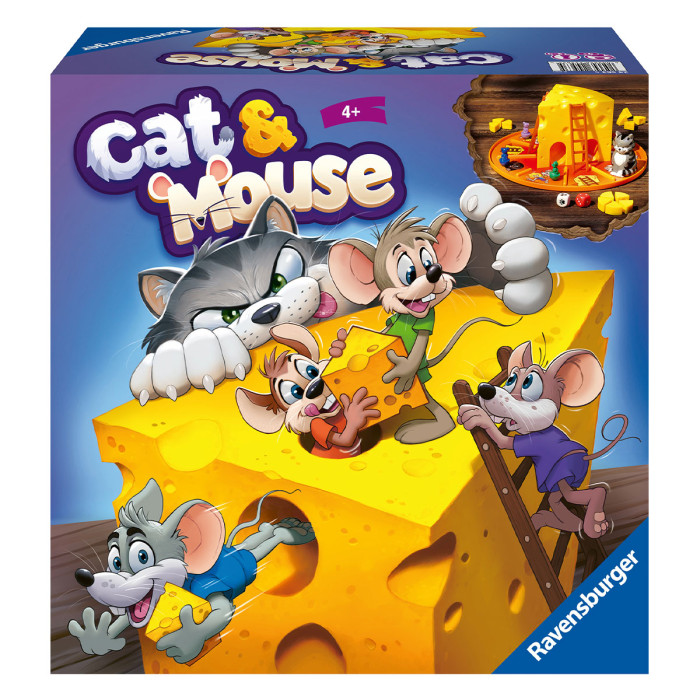 Настольные игры Ravensburger Настольная игра Кошки-Мышки настольные игры step puzzle настольная игра кошки мышки ловушки сырной пирамиды