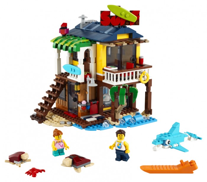 Конструктор Lego Creator Пляжный домик серферов