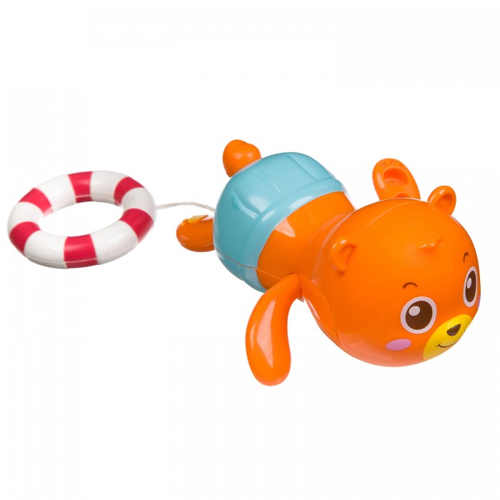 Игрушки для ванны Bondibon Игрушка для ванны Плавающий медведь игрушки для ванны uwu baby игрушка для купания веселый заплыв