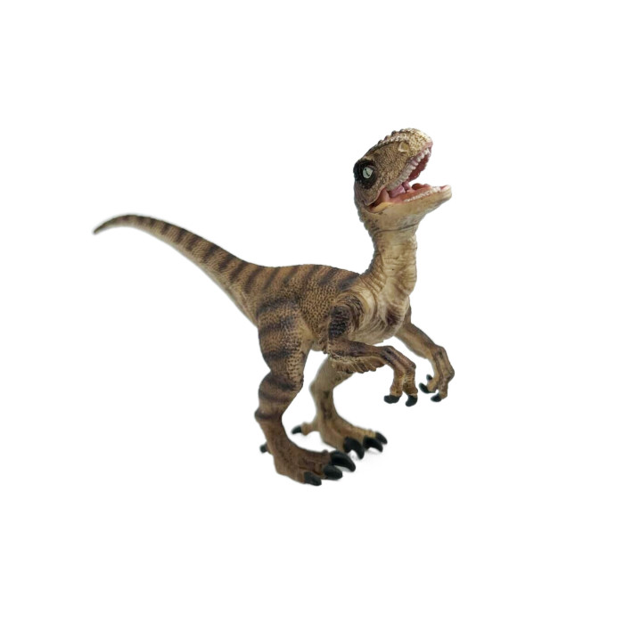 Детское время Фигурка - Велоцираптор с подвижной челюстью и передними лапами M5007F фигурка динозавра спинозавр с подвижной челюстью