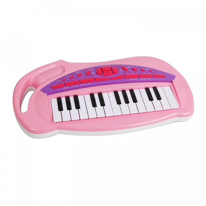 Музыкальные инструменты Potex Синтезатор Starz Piano 25 клавиш 652B-pink музыкальные инструменты наша игрушка орган смайл 25 клавиш