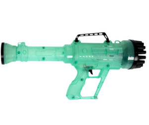  Bondibon Пистолет-вентилятор для мыльных пузырей Наше Лето Мыльная пушка - Зелёный