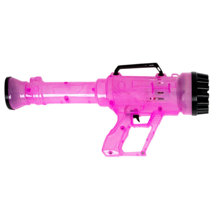  Bondibon Пистолет-вентилятор для мыльных пузырей Наше Лето Мыльная пушка - Розовый
