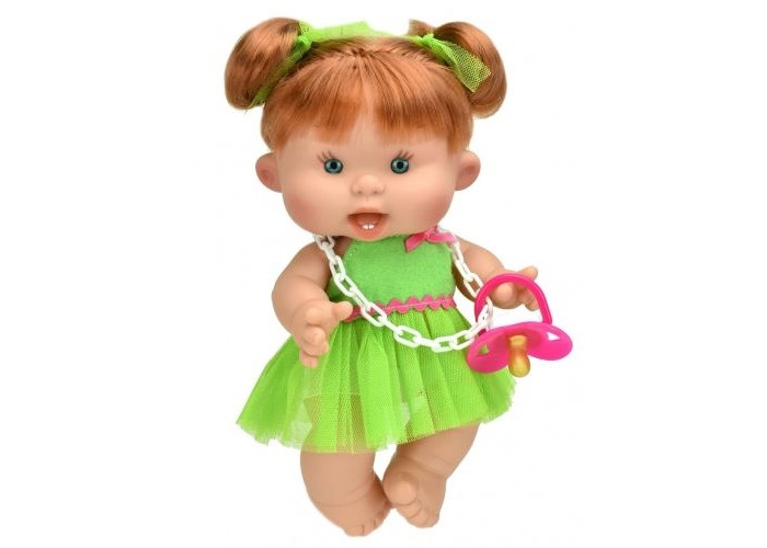 Куклы и одежда для кукол Nines Artesanals d'Onil Пупс-мини Pepotes с волосами 26 см