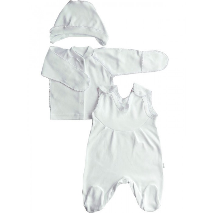 Комплекты детской одежды Папитто Комплект 3 предмета 31-5032 футболка папитто размер 104 белый