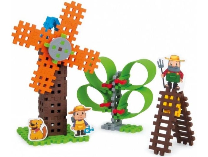 

Конструктор Marioinex Вафельный мини Фермер S, Вафельный мини Фермер S