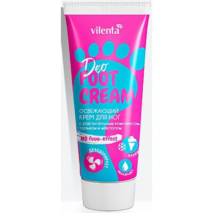 Крем для ног Deo Foot Cream Освежающий с растительным комплексом ...