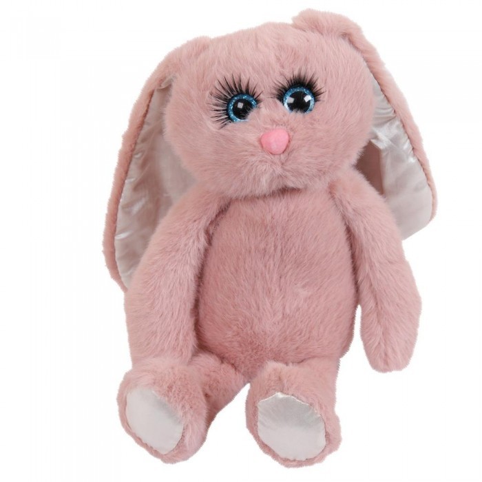 Мягкие игрушки ABtoys Реснички Кролик 20 см цена и фото