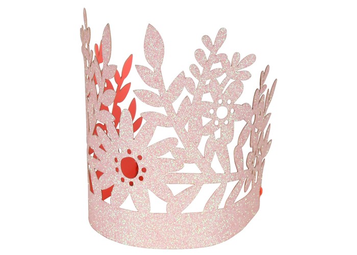 Товары для праздника MeriMeri Корона с блестками 8 шт. цена и фото