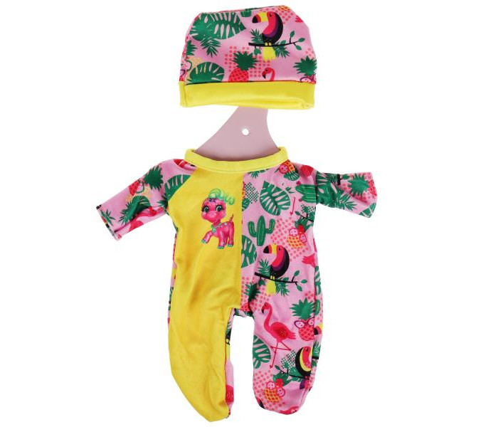 Карапуз Одежда для кукол на плечиках в пакете 20-25 см OTFY-BODY-47-RU - фото 1