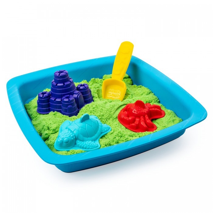 

Kinetic Sand Кинетический песок Hабор для лепки Песочница с формочками, Кинетический песок Hабор для лепки Песочница с формочками