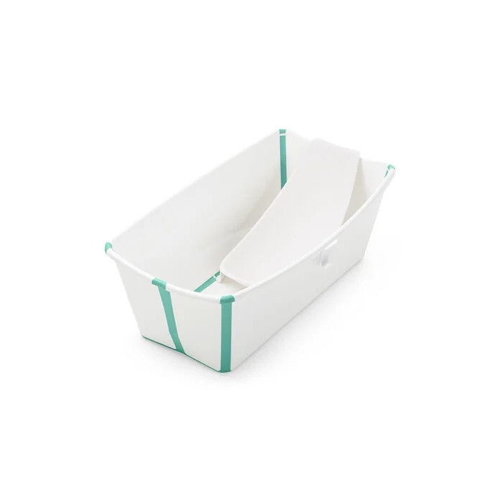 фото Stokke ванночка с горкой flexi bath bundle tub with newborn support transparent