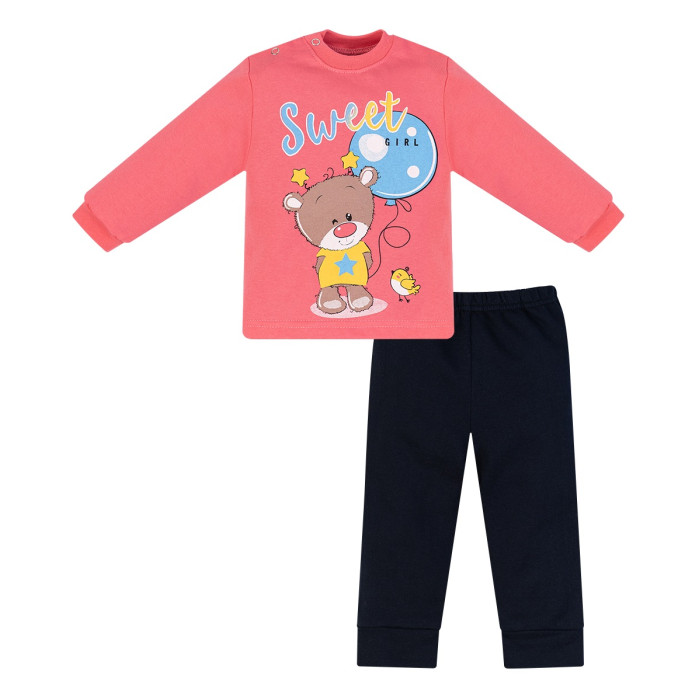 Комплекты детской одежды Утёнок Комплект ясельный (штанишки, кофта) Мишка с шариком комплекты детской одежды утёнок костюм тиг