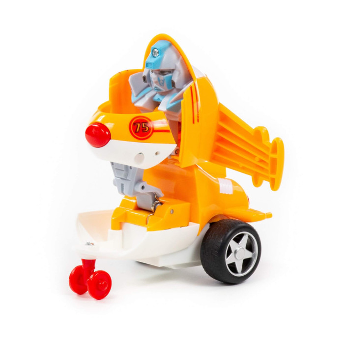 Машины Полесье Автомобиль инерционный Робот деформ игрушка полесье комбайн инерционный n2 желтый