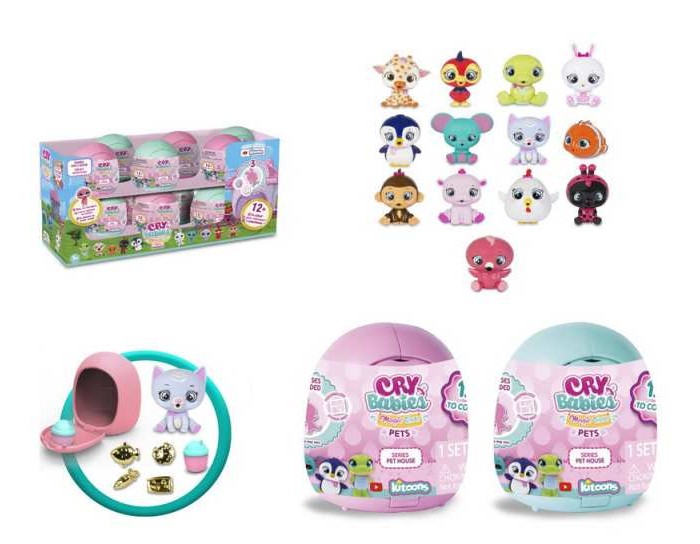 

IMC toys Кукла Cry Babies Magic Tears серии Pets, Кукла Cry Babies Magic Tears серии Pets