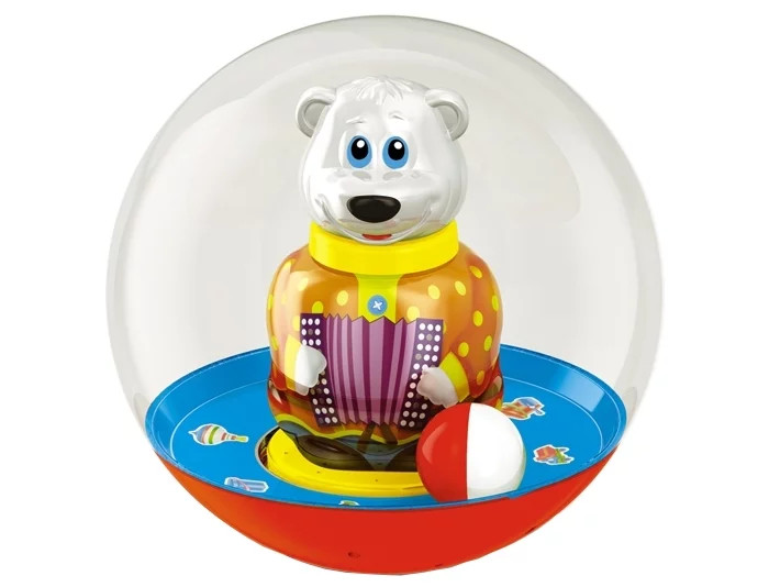 Развивающая игрушка Стеллар Неваляшка шар Медведь Митя 88779 развивающая игрушка маша и медведь звук свет в коробке