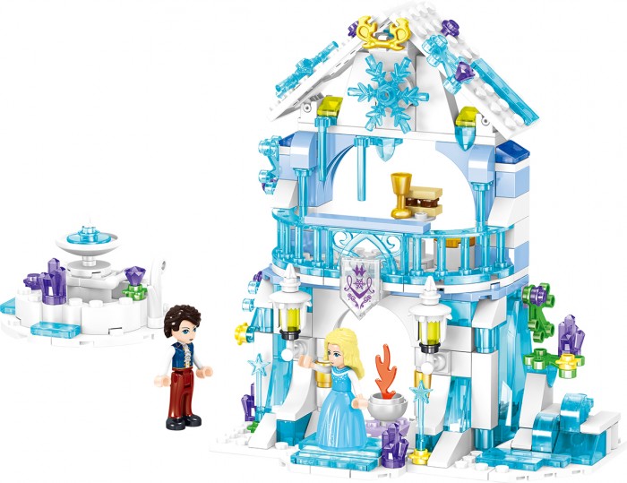 

Конструктор ZheGao Замок Анны и фонтан (249 деталей), Замок Анны и фонтан (249 деталей)