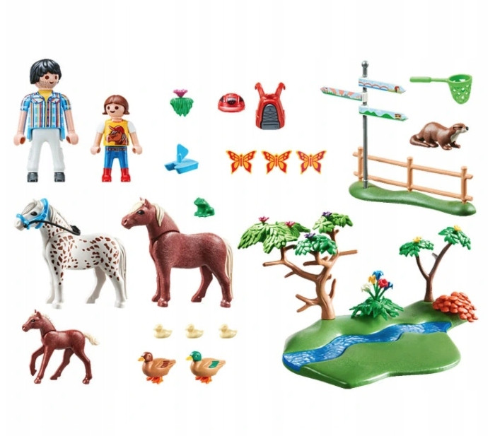 

Playmobil Игровой набор Прогулка с пони, Игровой набор Прогулка с пони