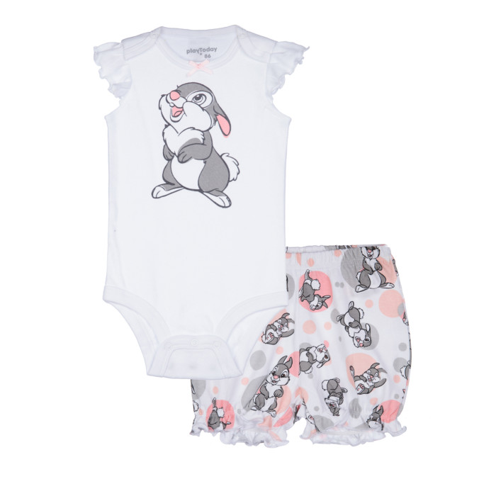 

Playtoday Комплект для девочек Sweet bunny newborn-baby girls (боди, шорты), Комплект для девочек Sweet bunny newborn-baby girls (боди, шорты)