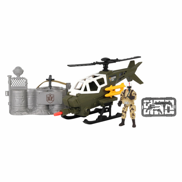 Игровые наборы Chap Mei Игровой набор Солдаты Стремительная атака на вертолете 