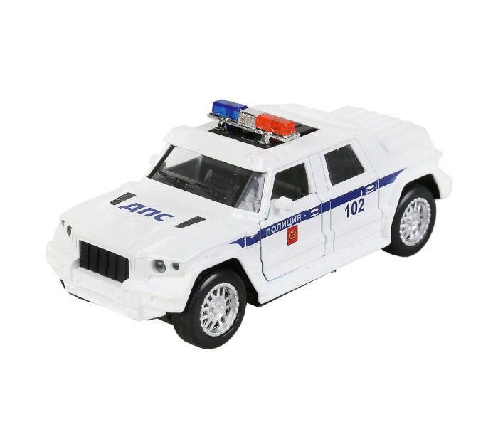 Технопарк Машина металлическая Бронемашина Полиция 12 см технопарк машина металлическая fiat ducato полиция