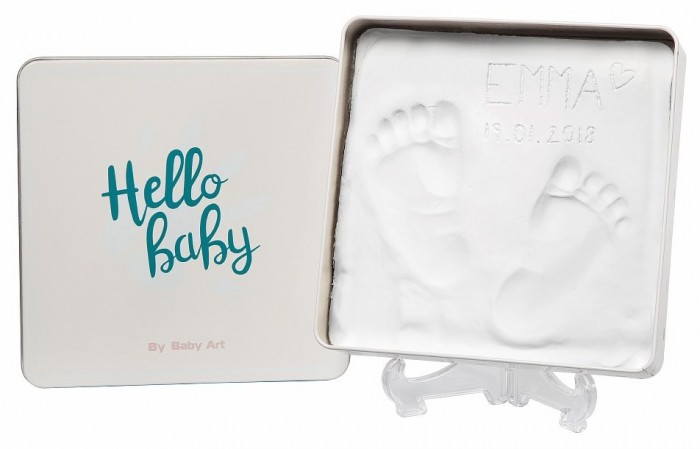 Baby Art Коробочка для создания детского отпечатка Мэджик бокс квадратная 16.7х16.5 см meine liebe кислородный карандаш пятновыводитель meine liebe для детского белья шоу бокс