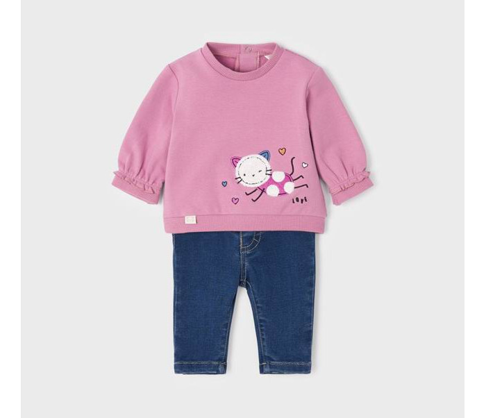 

Mayoral Комплект для девочки Newborn 2596, Комплект для девочки Newborn 2596