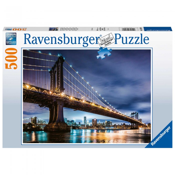 Ravensburger Пазл Вид Нью-Йорка (500 элементов)