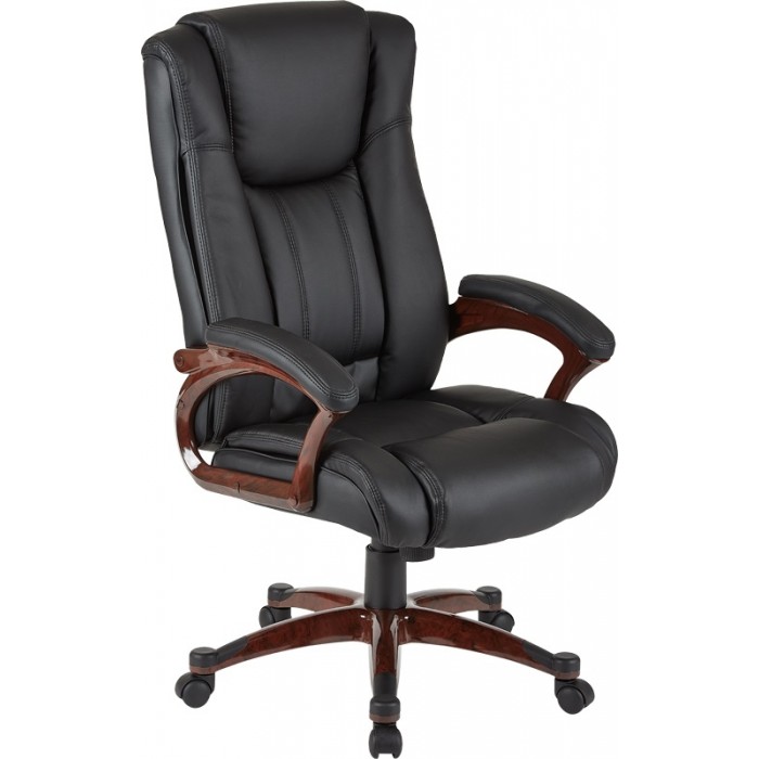 Кресло для руководителя easy chair 632 tr коричневое