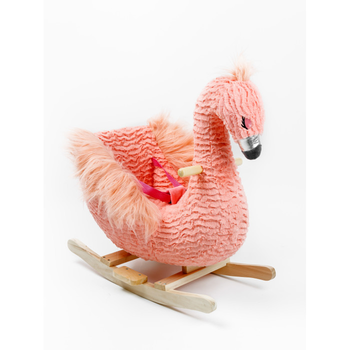 фото Качалка amarobaby фламинго flamingo 66х59х35 см