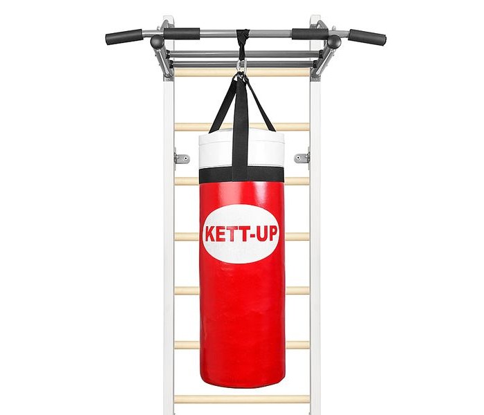 Kett-Up Мешок боксерский на стропах 85х29 см фигурный боксерский мешок 100 45 50кг green hill bb 9132