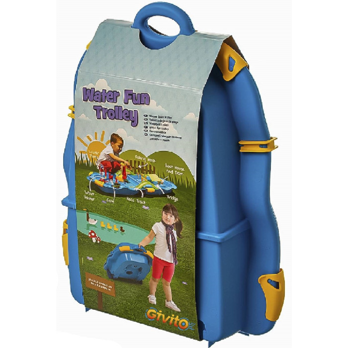 Спортивный инвентарь Givito Чемоданчик для игры с водой Мой город под водой волшебный чемоданчик