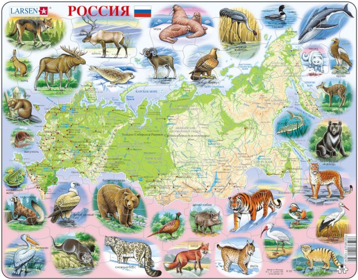 фото Larsen пазл россия (русский)