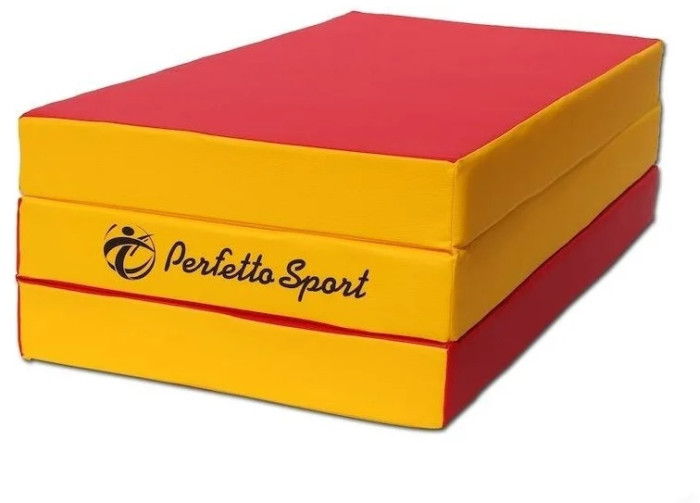 Спортивный инвентарь Perfetto Sport Детский спортивный мат №4 (100х150х10) складной фото