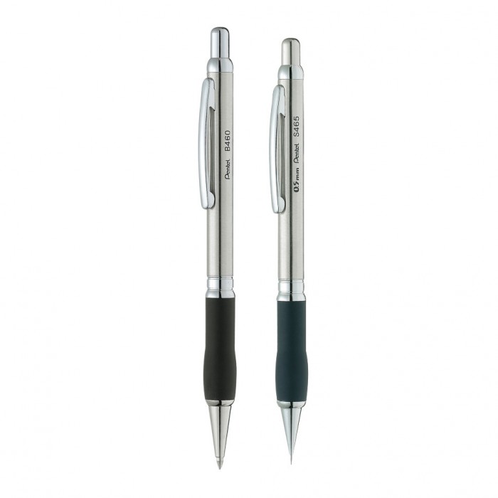 Ручки Pentel Набор Sterling: шариковая ручка 0.8 мм и автоматический карандаш 0.5 мм в подарочном футляре ремень в подарочном футляре с гравировкой