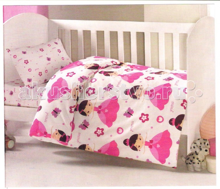 Комплекты в кроватку Ups Pups Принцесса (6 предмета) пододеяльник из хлопка на детскую кроватку scenario 140 x 150 см бежевый
