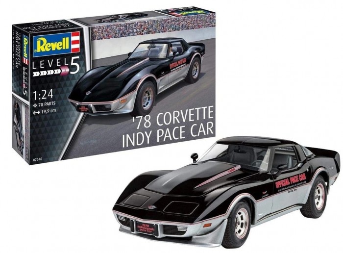 

Revell Набор со сборной моделью автомобиль 78 Corvette C3 Indy Pace Car, Набор со сборной моделью автомобиль 78 Corvette C3 Indy Pace Car