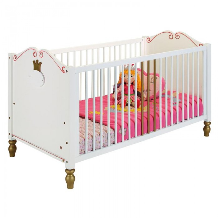 цена Детские кроватки Spiegelburg Prinzessin 70х140 см