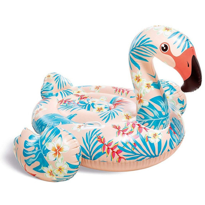 Матрасы для плавания Intex Надувной матрас-плот для плавания Тропический Фламинго надувной плот фламинго