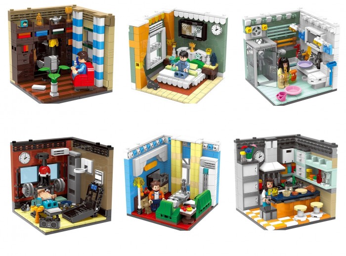 

Конструктор XingBao 6 Комнат Жилые интерьеры (2117 деталей), 6 Комнат Жилые интерьеры (2117 деталей)