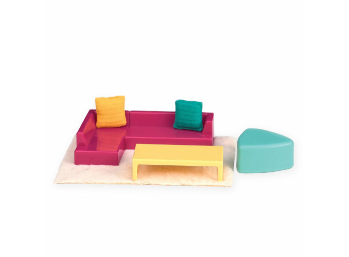 Кукольные домики и мебель Lori Набор игровой с мебелью и аксессуарами набор игровой туалетный столик с аксессуарами